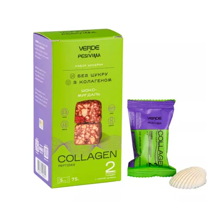 Verde x pesivima - 5 шт Шоко Мигдаль
