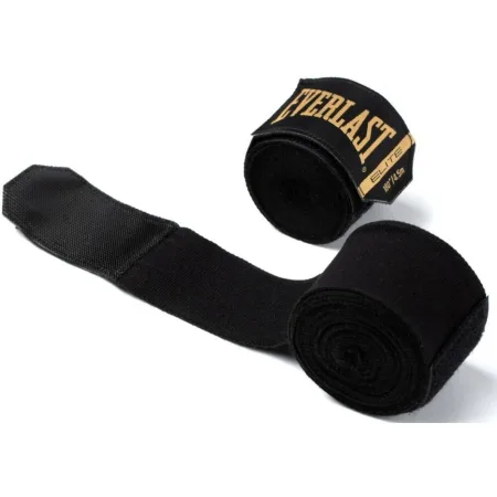 Бинти боксерські Everlast ELITE HANDWRAPS чорний універсальний 180 дюймів (457,2 см) (оригінал) P00003323