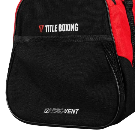 Sports Bag TITLE Boxing Individual Sport Bag Red