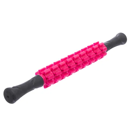 Масажер-палиця роликовий антицелюлітний 9 масажерів Massager Bar зелений