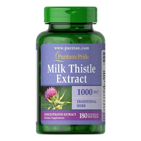 Milk Thistle 4:1 Extract 1000 мг - 180 софтгель