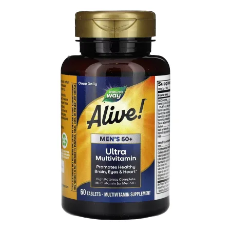 Once Daily Men's 50+ Ultra Multivitamin 60 таблеток