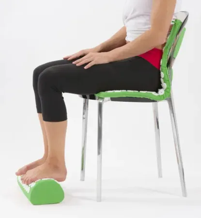 Килимок масажний аплікатор кузнєцова Acupressure YG2890 65 см 40 см синій чорний