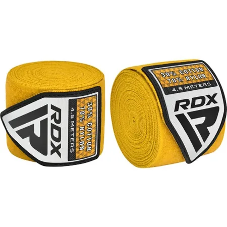 Бинти для боксу RDX WX Professional Boxing Hand Wraps Yellow (4,5 м.)