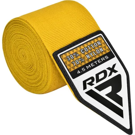 Бинти для боксу RDX WX Professional Boxing Hand Wraps Yellow (4,5 м.)