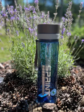 Пляшка для води CASNO 1000 мл KXN-1111 блакитна