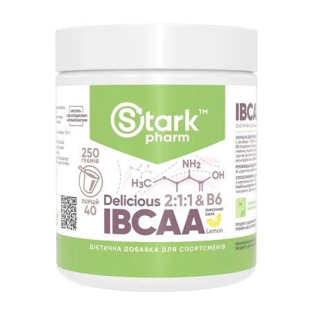 Stark IBCAA 2-1-1/Vit B6 - 250 г Лимон