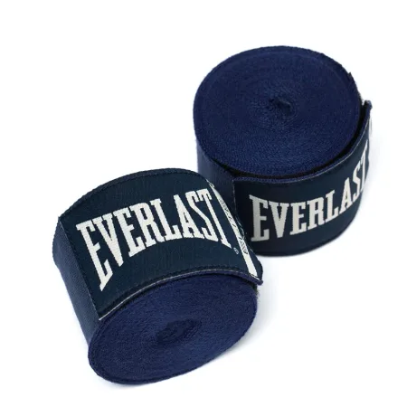 Бинти боксерські Everlast ELITE HANDWRAPS синій універсальний 180 дюймів (457,2 см) (оригінал) P00003326