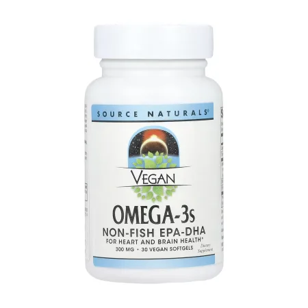 Vegan Omega-3 s EPA-DHA 300 мг - 30 софтгель