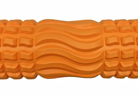 Масажний ролик EasyFit Wavyspines 33 см помаранчевий