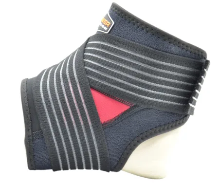 Бандаж на гомілкостоп Power System PS-6013 Neo Knee Support Black/Red 1 шт. - M