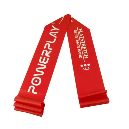 Стрічка-еспандер для фітнесу та реабілітації PowerPlay 4112 0,6 мм MediBand Heavy червона (11 кг)