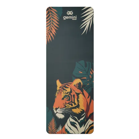 Килимок для йоги каучуковий поліуретан Pro ILLustration Sport Pro 183 см*68 см*5 мм зелений