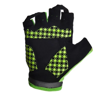Велоперчатки женские PowerPlay 5284 B зелёные - XS