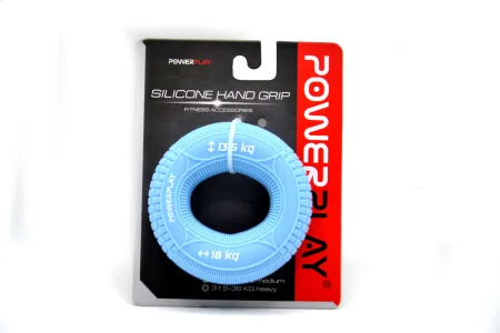 Еспандер кистьовий силіконовий PowerPlay PP-4330 Hand Grip Loops Light 13,5-18 кг. блакитний