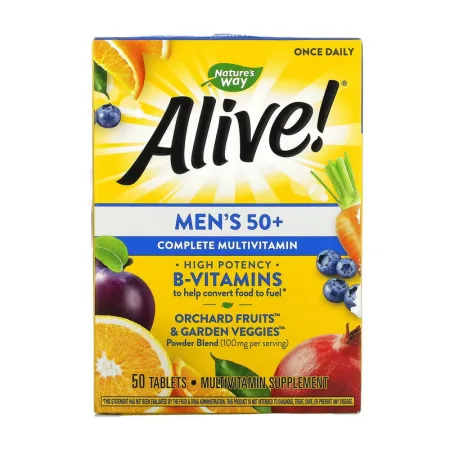 Alive! Men's 50+ - 50 таблеток