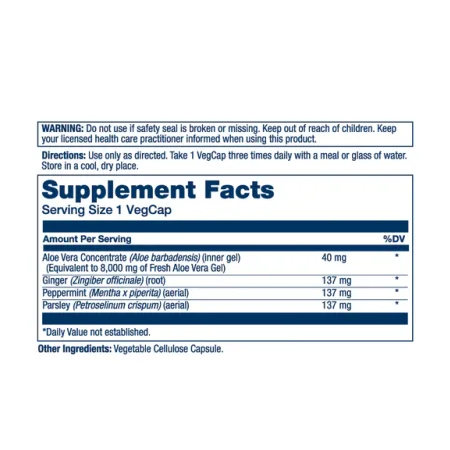 Super Aloe Vera Gel 8000 мг - 100 капсул