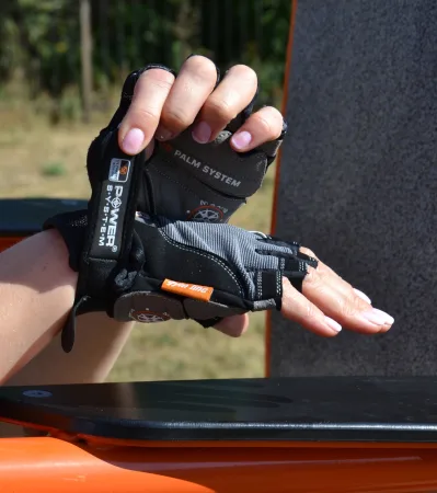 Рукавички для фітнесу Power System PS-2580 Man’s Power Black/Grey - S