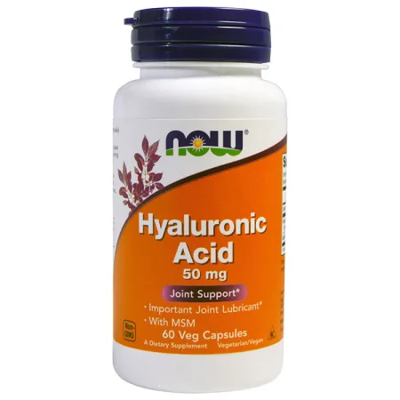 Hyaluronic Acid 50 мг with MSM - 60 капсул