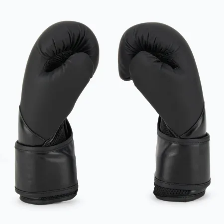 Боксерські рукавички Everlast ELITE 2 BOXING GLOVES чорно-золоті 16 унцій (оригінал) P00003273
