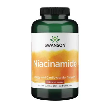 Niacinamide 500 мг - 250 капсул