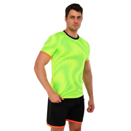 Форма футбольна комплект LIDONG салатово-чорний 4XS-2XL XXS