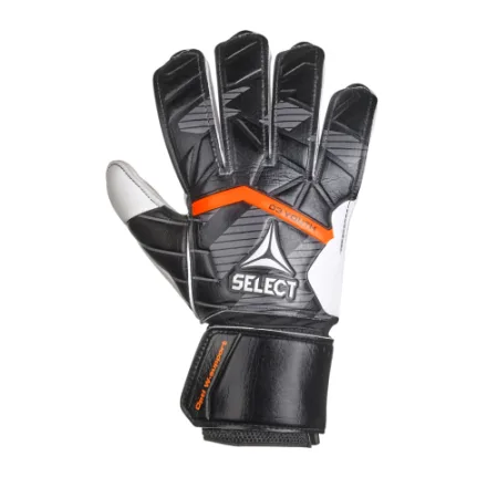 Рукавички воротарські Select GOALKEEPER GLOVES 03 YOUTH v25 чорний, білий (Оригінал) 6 - Чорний/Сірий/Помаранчевий