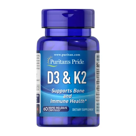 Vitamin D3 & K2 - 60 капсул
