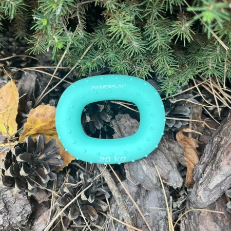 Еспандер кистьовий силіконовий PowerPlay PP-4337 Hand Grip Medium 20 кг. зелений