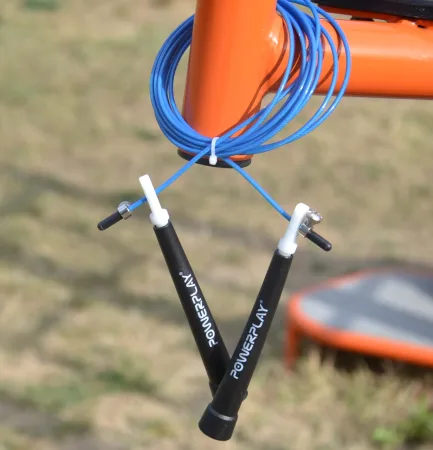 Скакалка швидкісна PowerPlay 4202 Ultra Speed Rope синя 2,9 m.