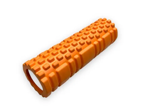 Роллер для занять йогою та пілатесом 30 см*8,5 см оранжевий