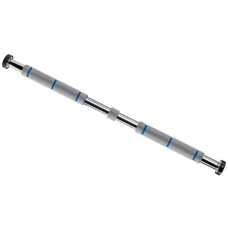 Турнік у дверний проріз розсувний 80-120 см чорний