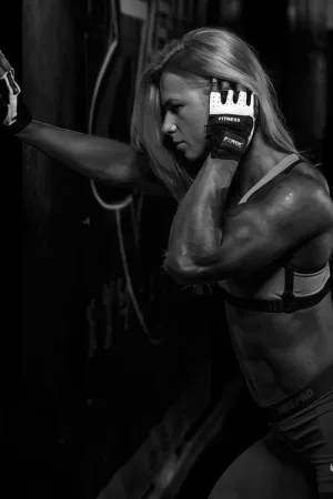 Рукавички для фітнесу Power System PS-2300 Fitness Black/White - XL