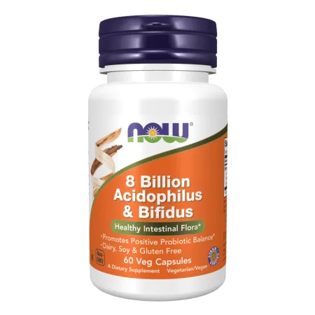 8 Billion Acidophilus & Bifidus - 60 капсул