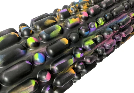 Масажний ролик EasyFit Morze 45 см чорний