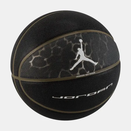 Баскетбольний м'яч Nike Jordan ULTIMATE 2.0 8 P GRAPHIC спущений оливково сірий/білий розмір 7 Оригінал