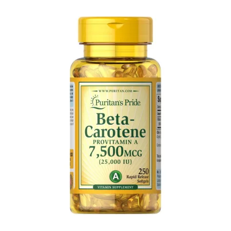 Beta Carotene 7,500 мкг - 250 софтгель
