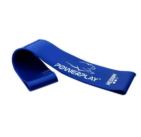 Резинка для фітнесу PowerPlay 4114 Mini Power Band 1 мм. Medium сіня 8 - 12 кг