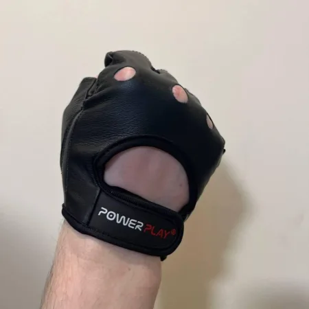 Рукавички для фітнесу PowerPlay 1572 чорні - M