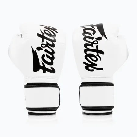 Боксерські рукавиці Fairtex BGV14 White 10 унцій (бинти в комплекті)