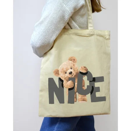 Екошопер BookOpt BK4054 Nice Teddy Bear бежевий