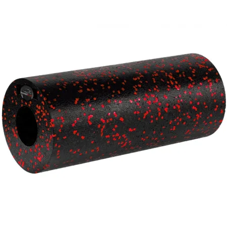 Масажний набір PowerPlay PP_4015 EPP Foam Roller Set 4in1 (2-ва роли + 2-ва м'ячі) чорно-червоний