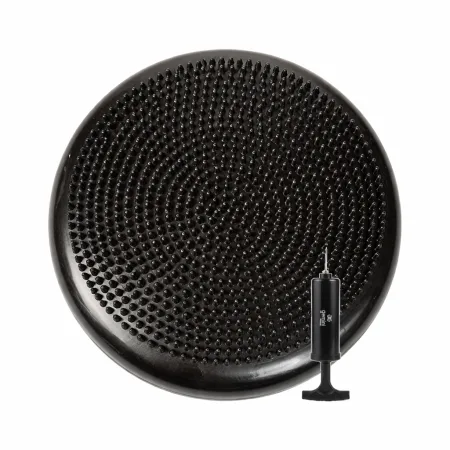 Балансувальна масажна подушка з насосом і коробками Pro чорний