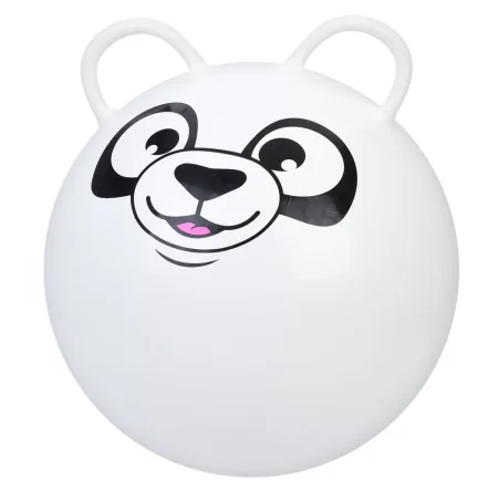 Fitness ball for children with handles (fitball) smooth 50 cm white