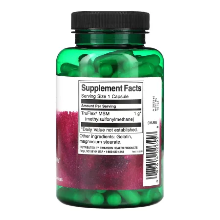 MSM 1000 мг - 120 капсул