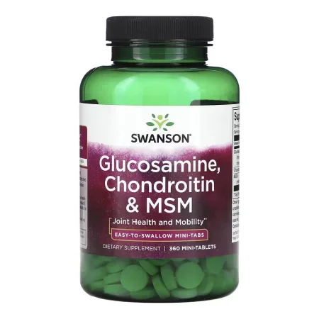 Glucosamine, Chondroitin & MSM Mini Tabs - 360 таблеток