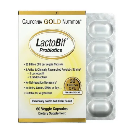 LactoBif Probiotics 30 Billion - 60 капсул