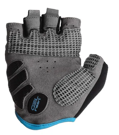 Велорукавички PowerPlay 5023 блакитні XS