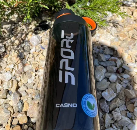 Пляшка для води CASNO - 1000 мл KXN-1236 сіра