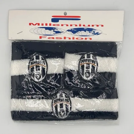 Набір напульсник та пов'язка на голову FC Juventus